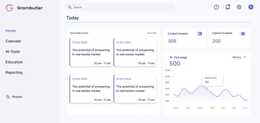 Grambutler: Social media marketing and analytics platform